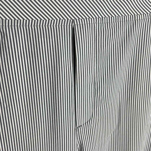 Athleta Brooklyn Textured Ankle Pant White Stripe, Size 18 - Picture 4 of 14